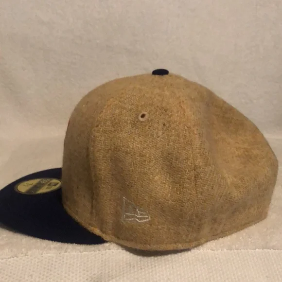 New Era Harris Tweed By Hand Texas Rangers Baseball Hat. Size 7 3/4.